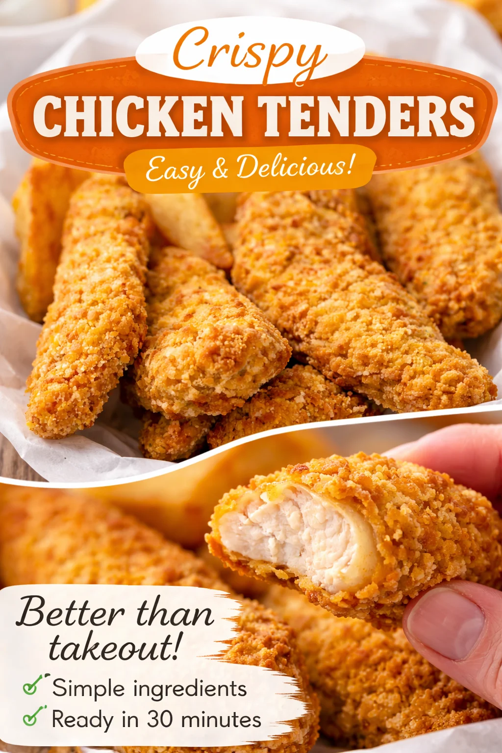 Crispy and Delicious Gluten Free Chicken Tenders You’ll Love! 4 gluten free chicken tenders