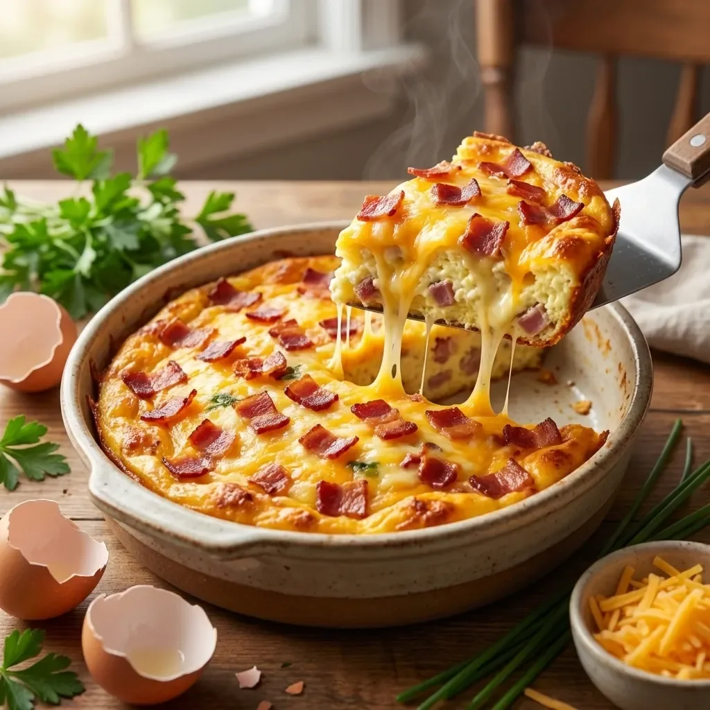 Best 10 Gluten-Free Breakfast Casserole Recipes for Cozy Mornings 8 Delicious Bacon Egg and Cheese Casserole (Gluten-Free) Recipe