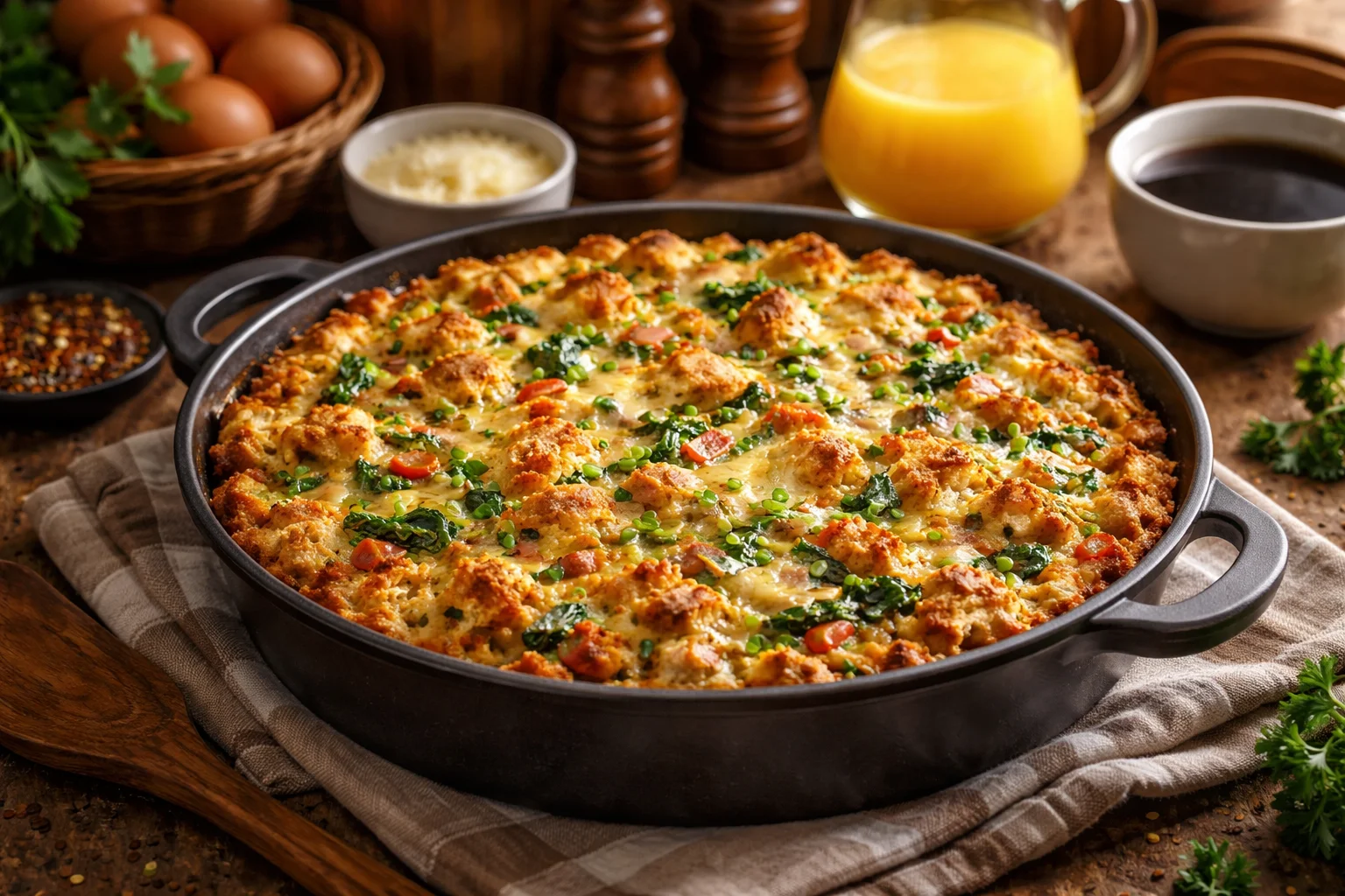 Delicious Breakfast Strata (Gluten-Free) for a Cozy Morning 2 Breakfast Strata (Gluten-Free)