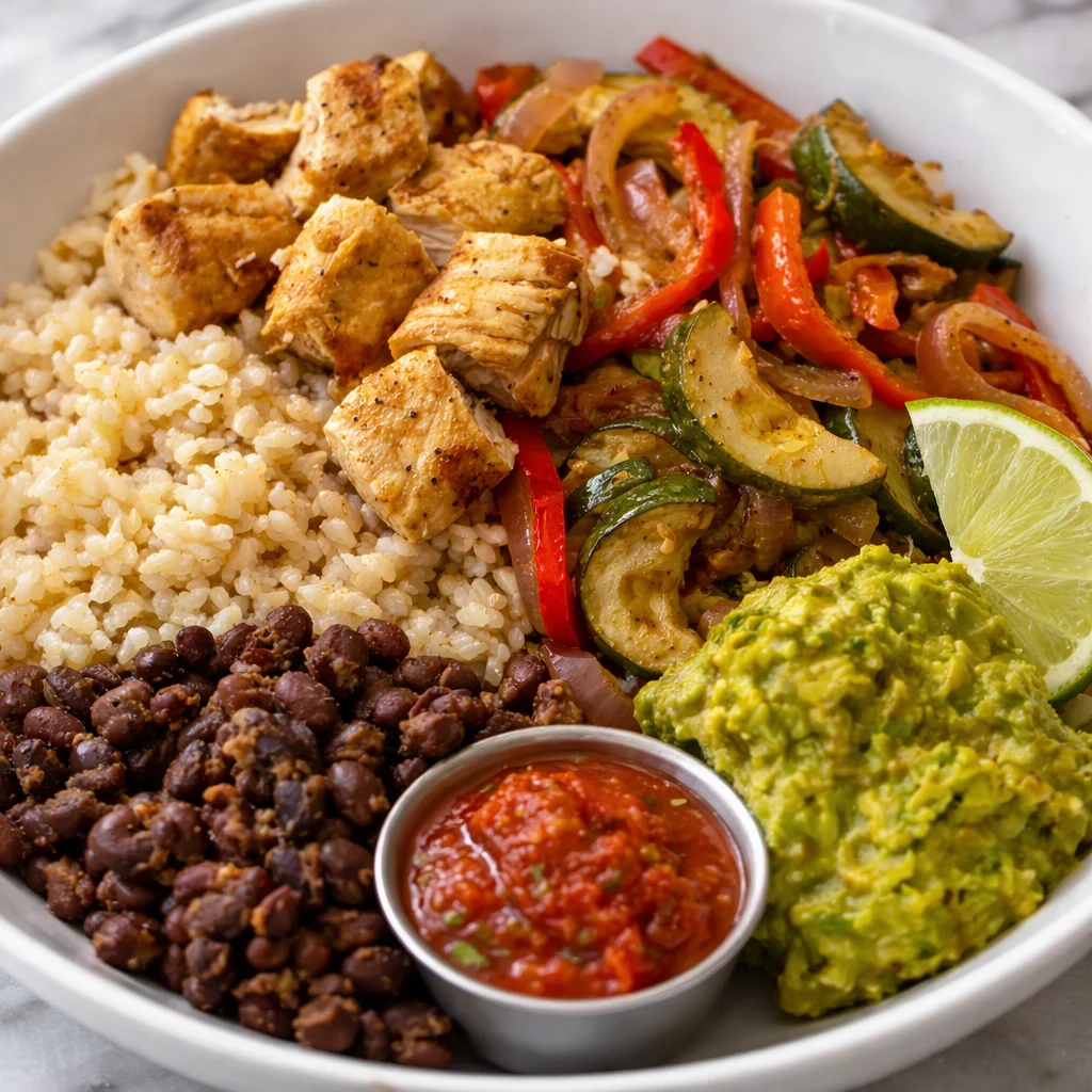Delicious Gluten-Free Chicken Rice Bowl for a Quick Dinner