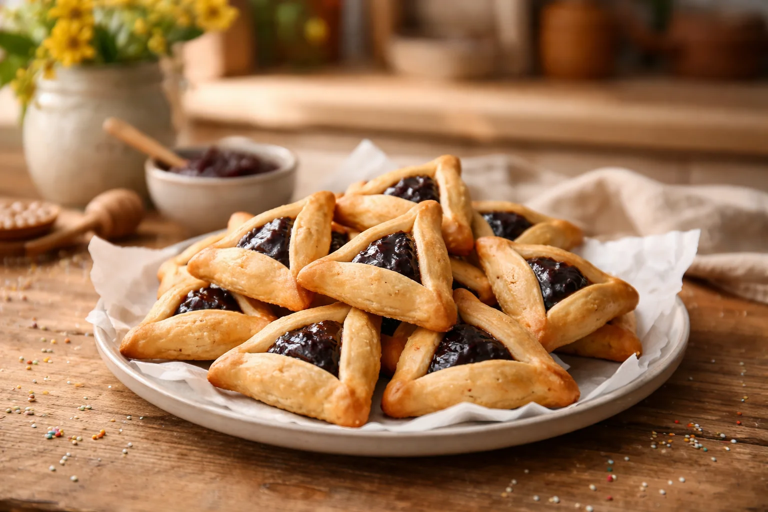 Deliciously Easy Gluten Free Hamantaschen Recipe to Try! 2 gluten free hamantaschen recipe