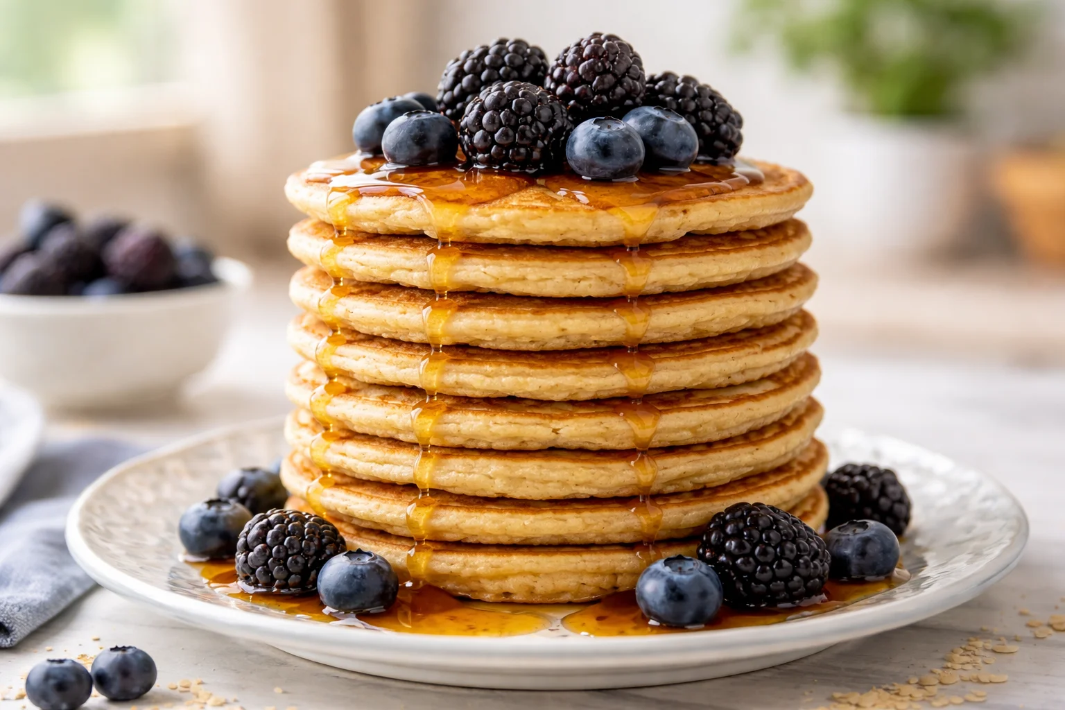 Deliciously Easy Gluten-Free Oat Pancakes You’ll Love! 2 Deliciously Easy Gluten-Free Oat Pancakes You’ll Love!