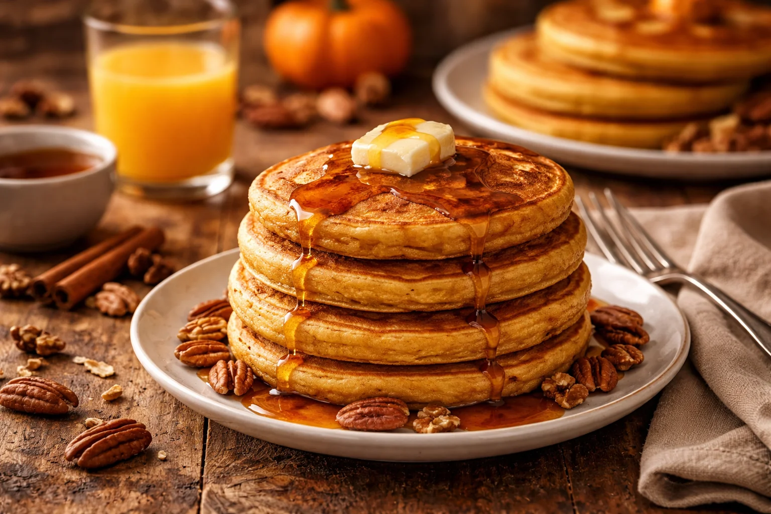 Deliciously Simple Gluten-Free Pumpkin Pancakes for Fall Mornings 2 Gluten-Free Pumpkin Pancakes