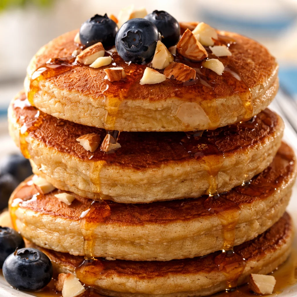 Delicious Recipes for Gluten Free Breakfast to Brighten Your Mornings 4 Fluffy Gluten-Free Almond Flour Pancakes for a Cozy Breakfast