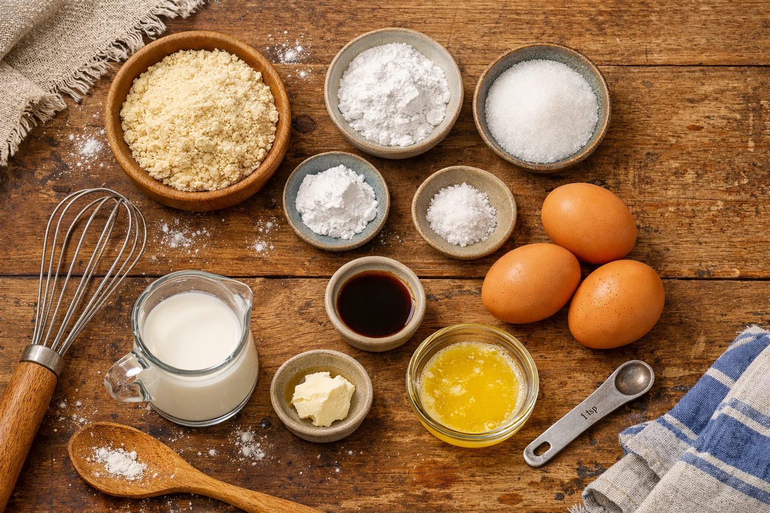 Fluffy Gluten-Free Almond Flour Pancakes for a Cozy Breakfast 3 Gluten-Free Almond Flour Pancakes