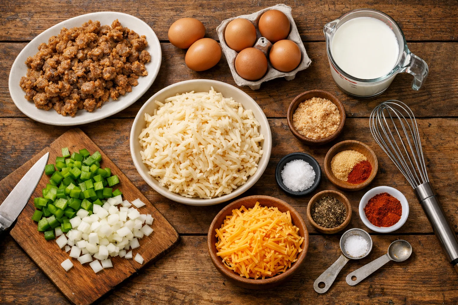 Sausage Egg Breakfast Casserole (Gluten-Free) That Everyone Will Love 3 Sausage Egg Breakfast Casserole (Gluten-Free)