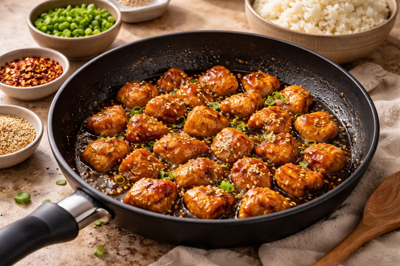 Sweet Savory Gluten Free Honey Garlic Chicken 2 Honey Garlic Chicken