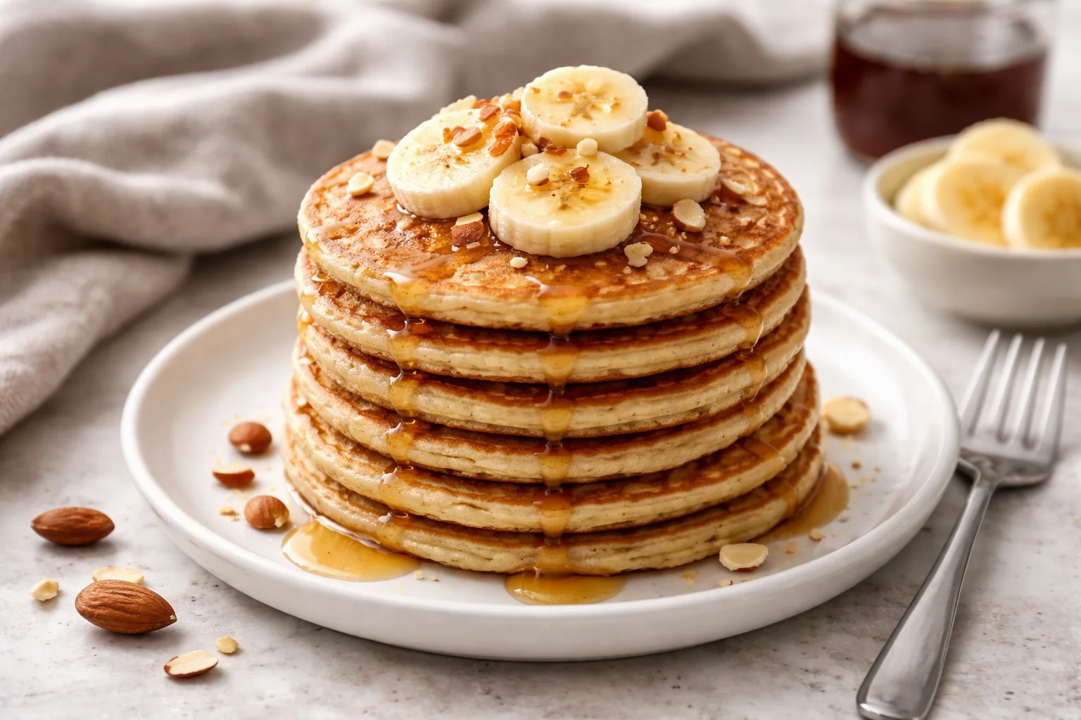 Deliciously Easy Gluten-Free Banana Almond Pancakes for Breakfast 2 Deliciously Easy Gluten-Free Banana Almond Pancakes for Breakfast