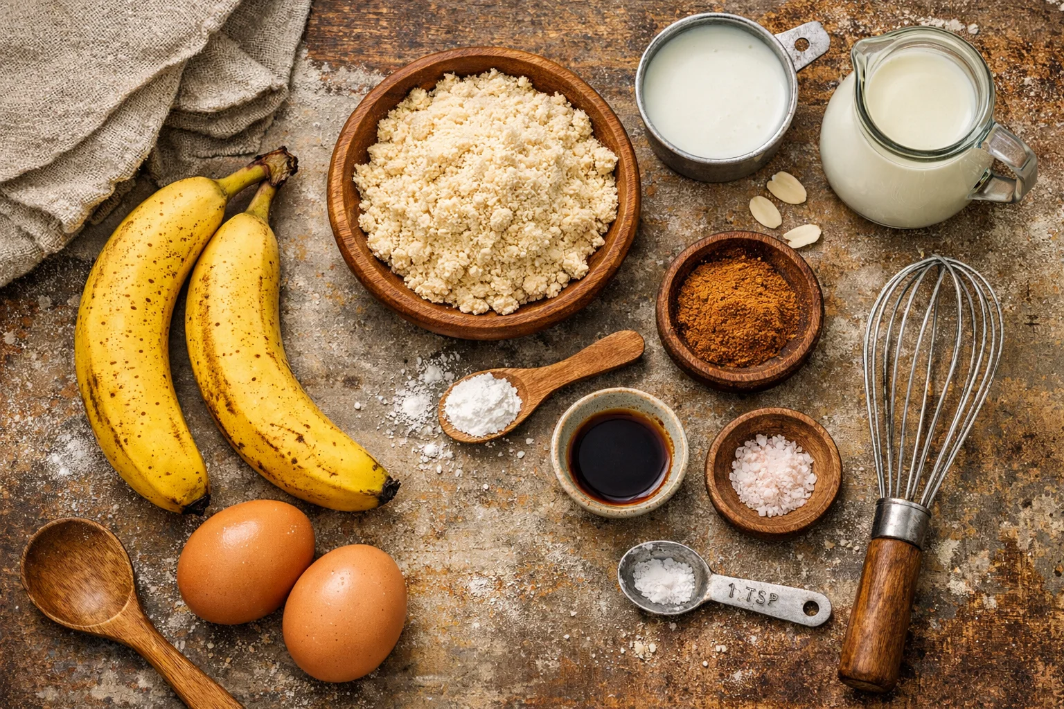 Deliciously Easy Gluten-Free Banana Almond Pancakes for Breakfast 3 Gluten-Free Banana Almond Pancakes