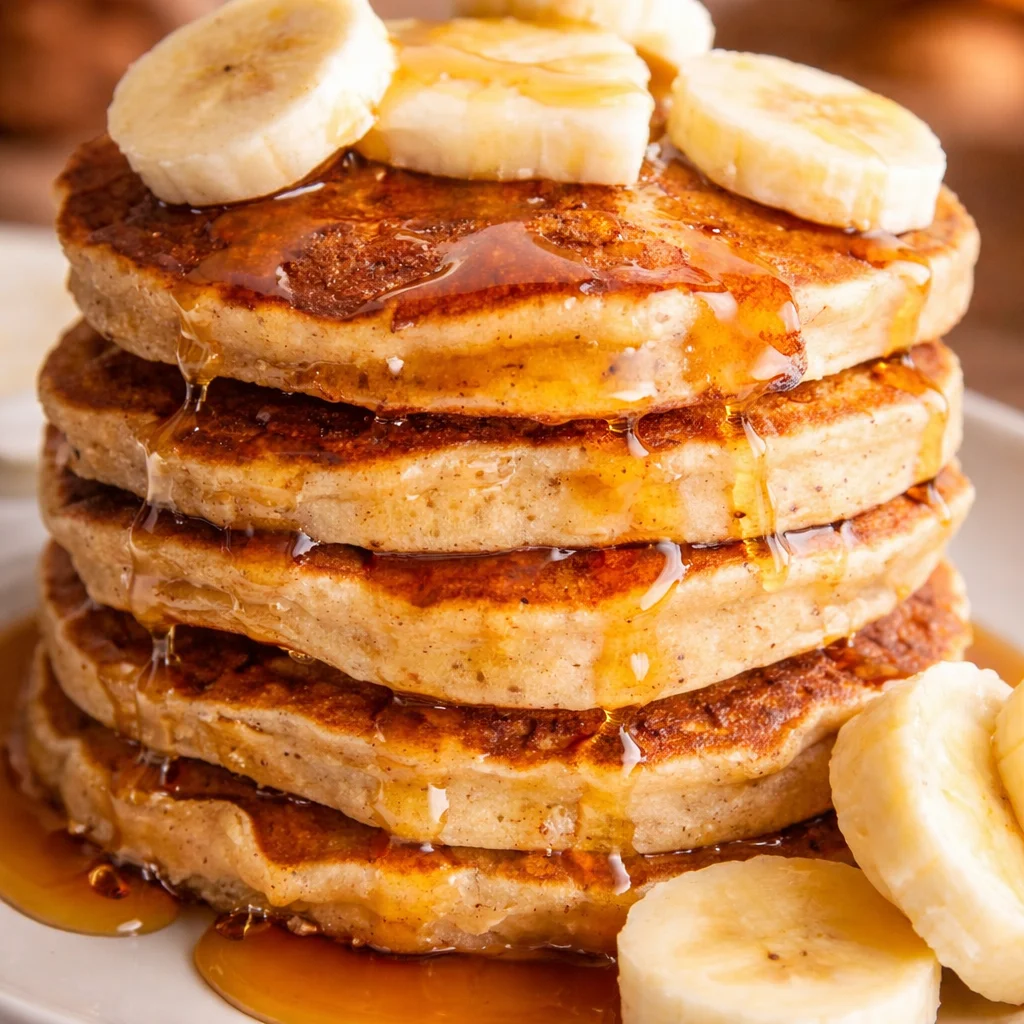Deliciously Easy Gluten-Free Banana Cinnamon Pancakes Recipe