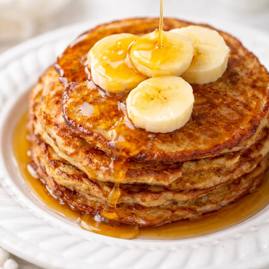 Deliciously Easy Gluten-Free Banana Oat Pancakes to Savor