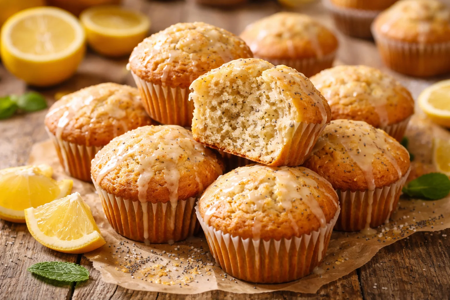 Deliciously Easy Gluten-Free Lemon Poppy Seed Muffins to Try! 2 Deliciously Easy Gluten-Free Lemon Poppy Seed Muffins to Try!