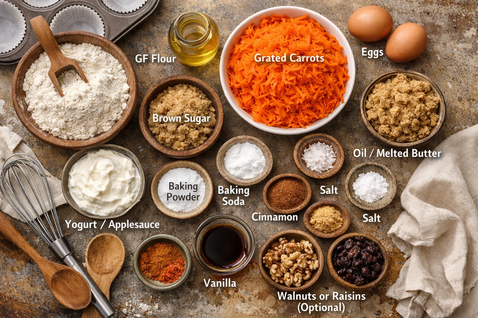 Deliciously Soft Gluten-Free Carrot Muffins You’ll Love 3 Deliciously Soft Gluten-Free Carrot Muffins You’ll Love