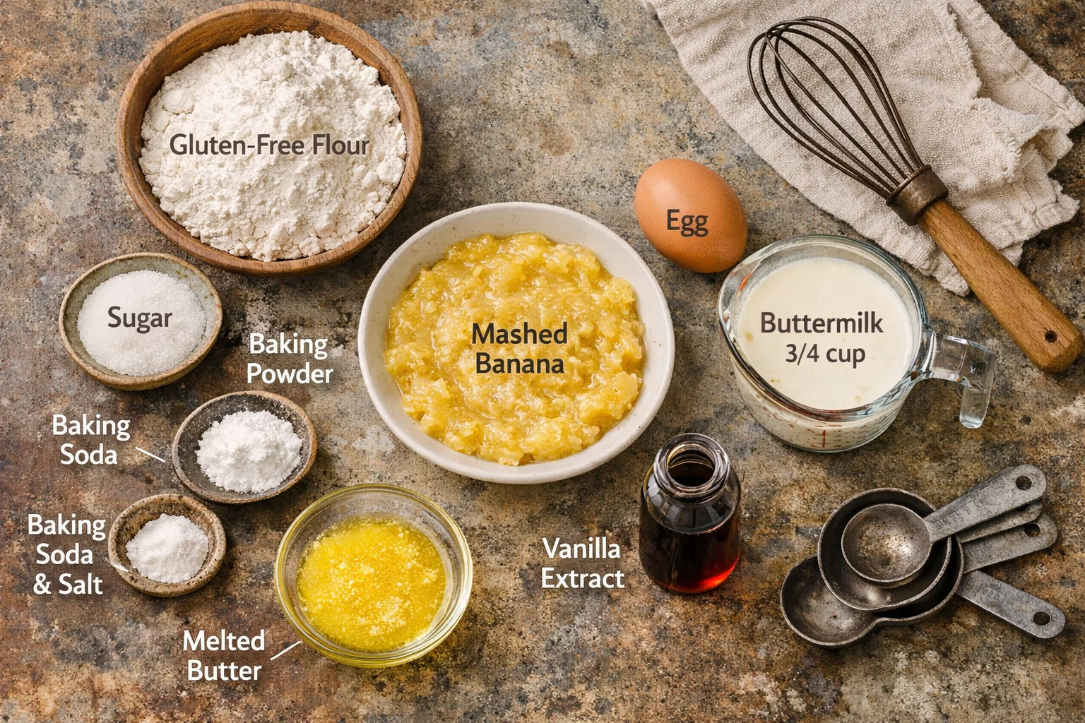 Fluffy Gluten-Free Buttermilk Banana Pancakes You’ll Love! 3 Fluffy Gluten-Free Buttermilk Banana Pancakes You’ll Love!