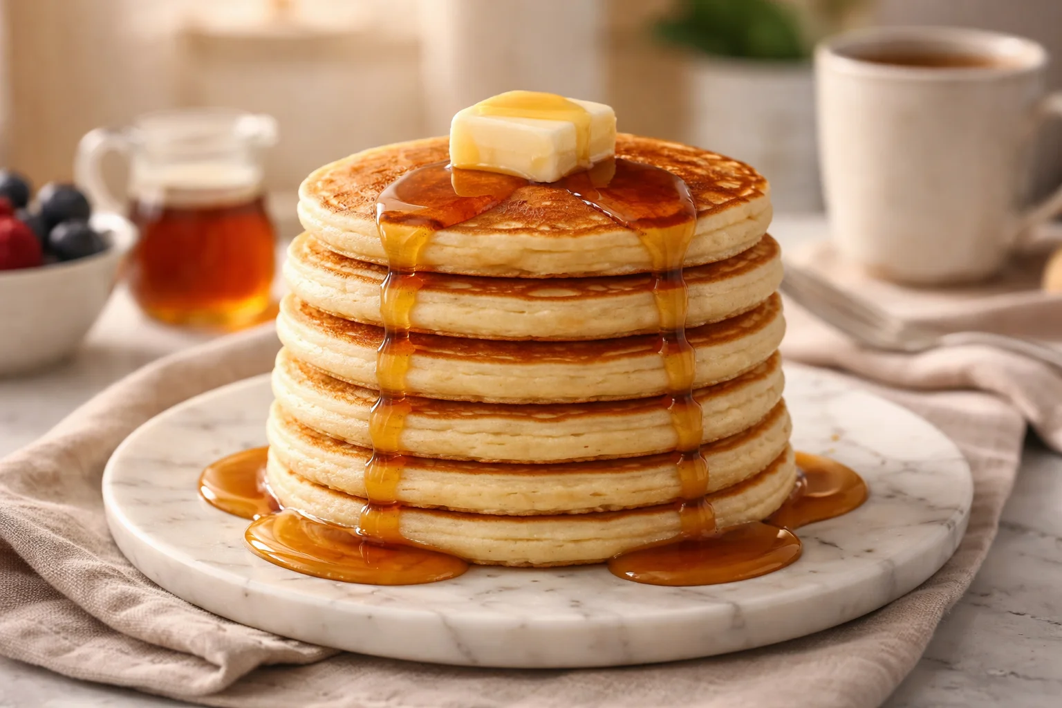 Fluffy Gluten-Free Buttermilk Vanilla Pancakes You'll Love 2 Fluffy Gluten-Free Buttermilk Vanilla Pancakes You'll Love