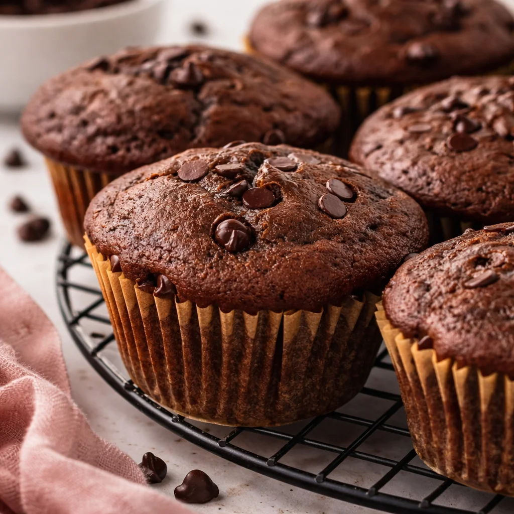 Irresistibly Moist Gluten-Free Chocolate Muffins to Savor